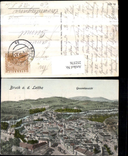 252376,Bruck an d. Leitha Totale pub Josef Popper 9932