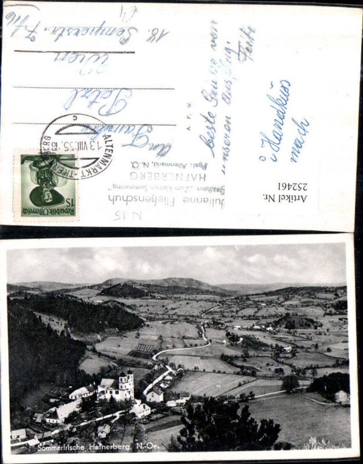 252461,Hafnerberg Totale Kirche b. Altenmarkt an der Triesting