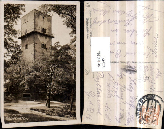 252491,Ruine Greifenstein an d. Donau Turm pub Paul Jungbauer
