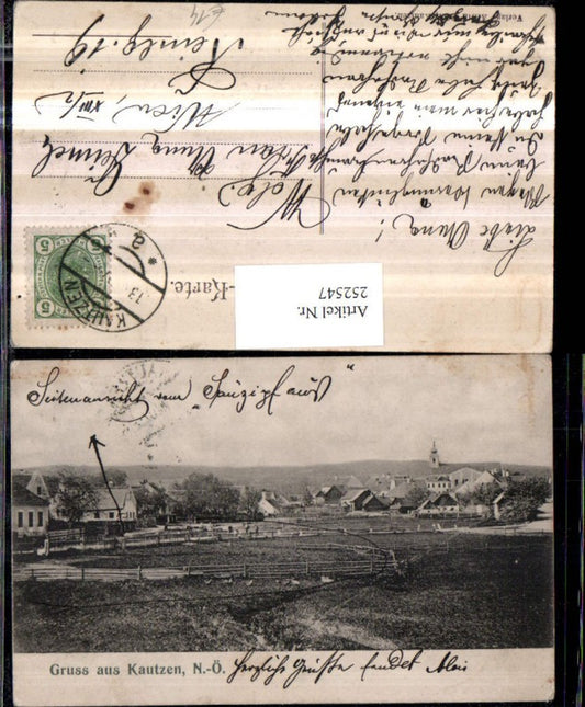 252547,Gruß aus Kautzen Totale Holzzaun