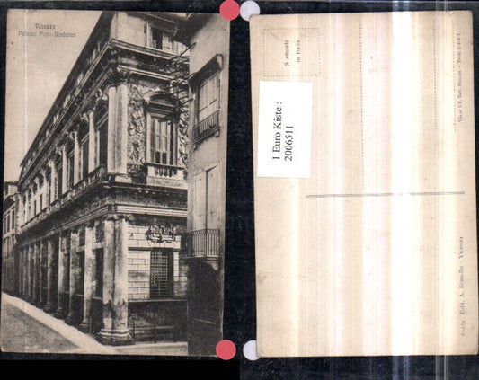 2006511,Vicenza Palazzo Porto-Barbaran Gebäude