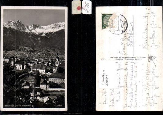2006557,Innsbruck Totale geg. Nordkette