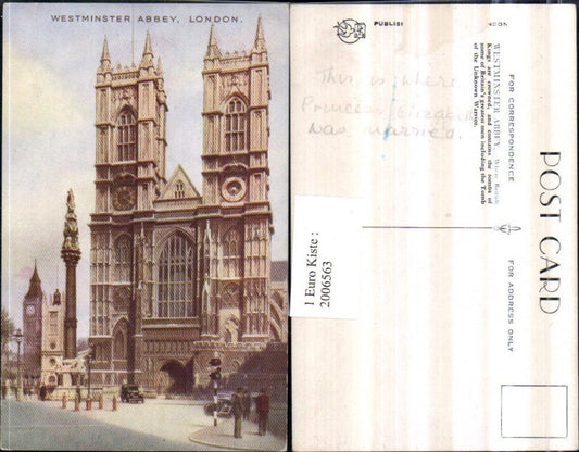 2006563,London Westminster Abbey Kirche Säule