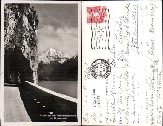2006581,Axenstraße am Vierwaldstättersee m. Bristenstock