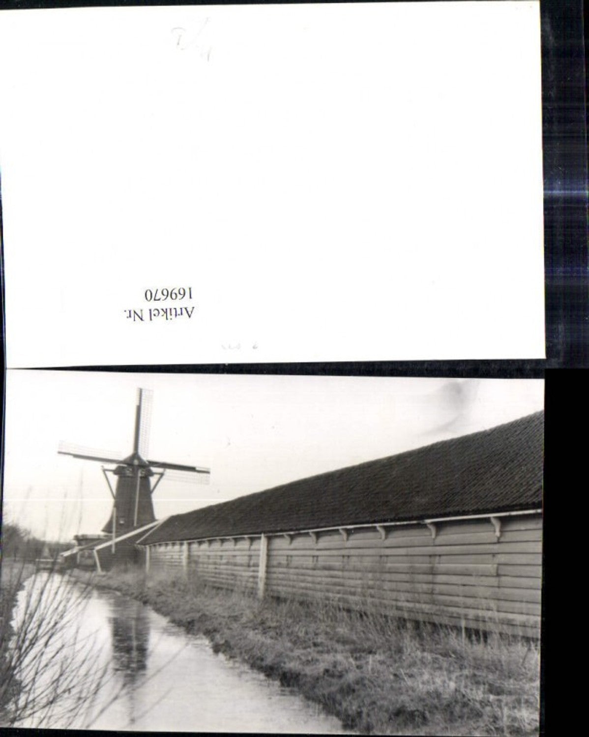 169670,Foto Windmühle m. Anbau Gebäude