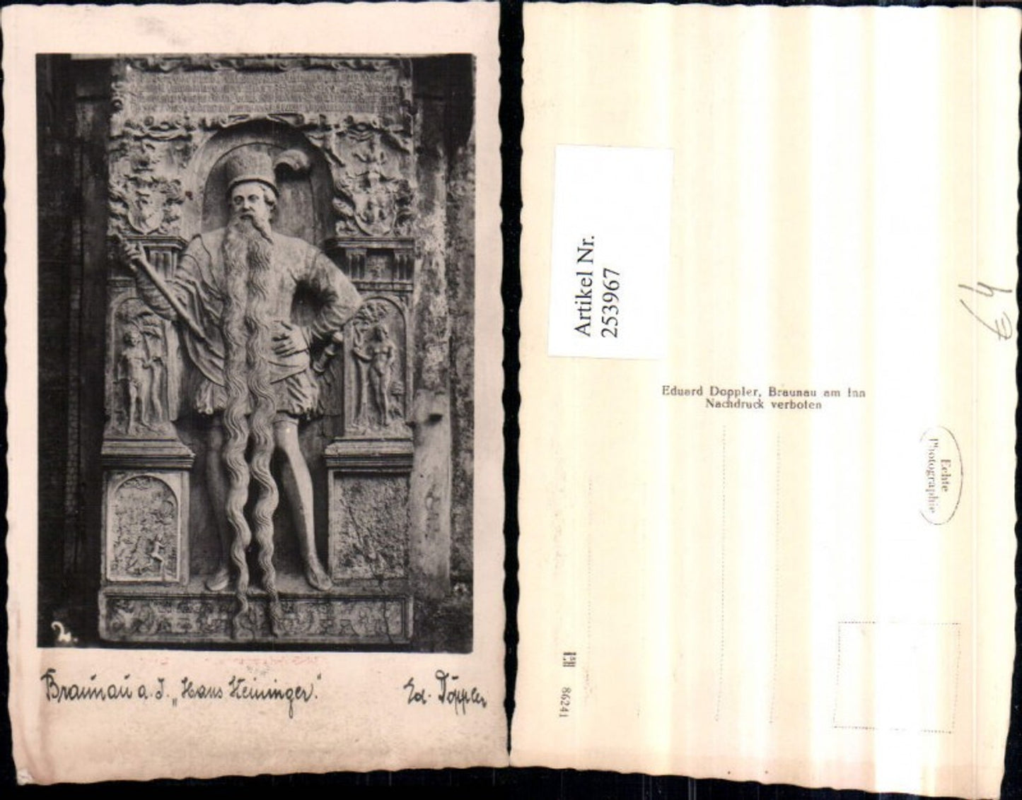 253967,Braunau am Inn Hans Steininger Relief