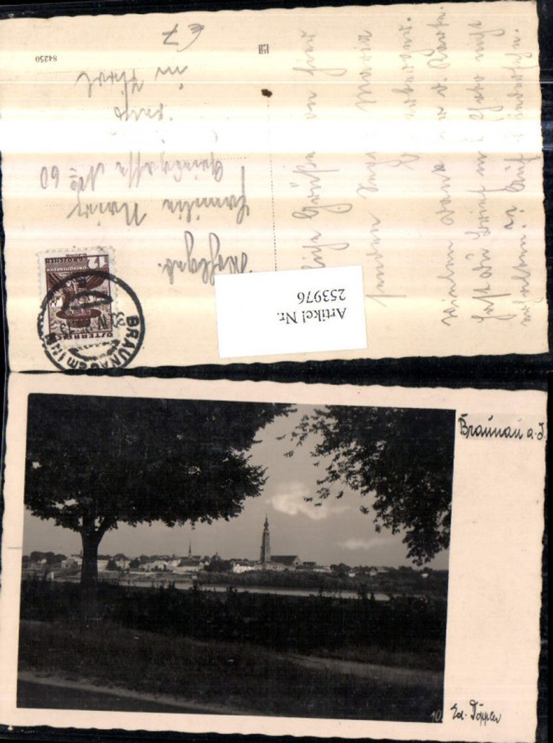 253976,Braunau am Inn Teilansicht Partie