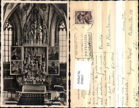 254037,St. Wolfgang Kirche Innenansicht Hochaltar pub Cosy