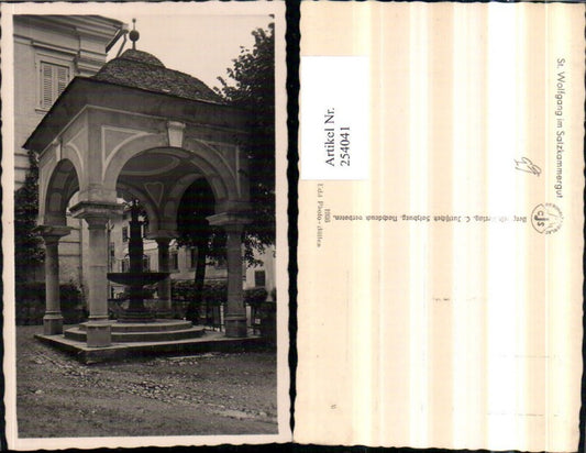 254041,St. Wolfgang im Salzkammergut Brunnen