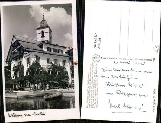 254056,St. Wolfgang Hotel Weißes Rössl m. Kirchenturm