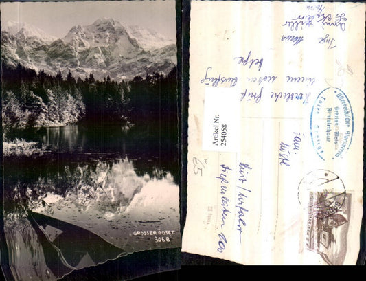 254058,Großer Ödsee Bergkulisse Partie b. Grünau im Almtal