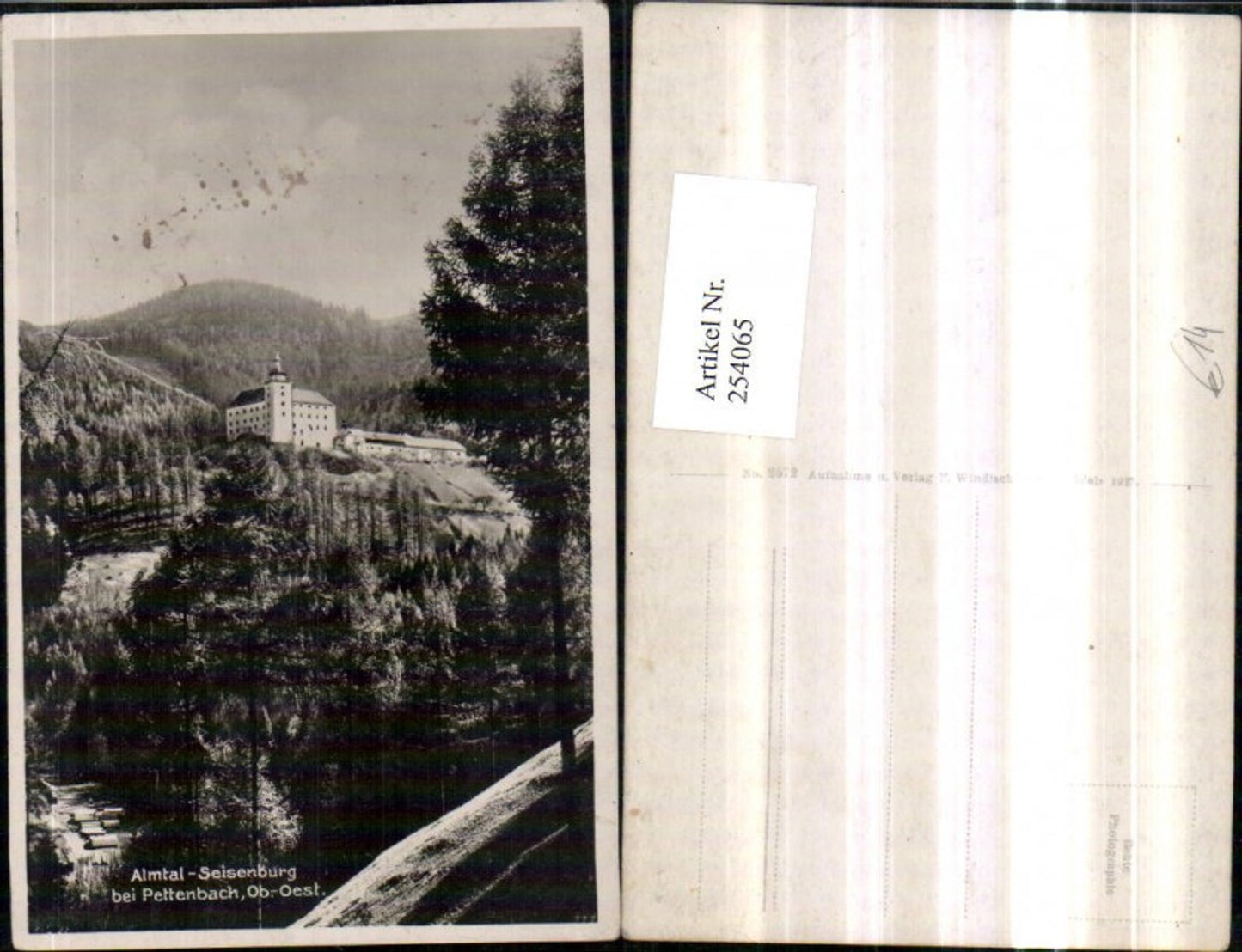 254065,Almtal Seisenburg Schloss b. Pettenbach