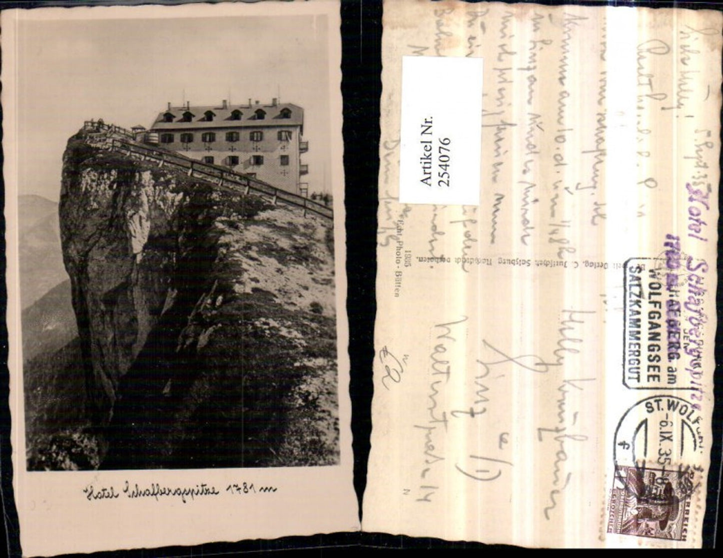 254076,Hotel Schafbergspitze b. St. Wolfgang