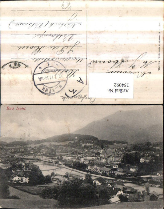 254092,Bad Ischl Totale pub F. E. Brant 1721