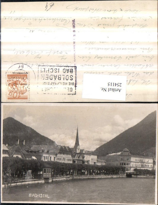 254115,Bad Ischl Teilansicht
