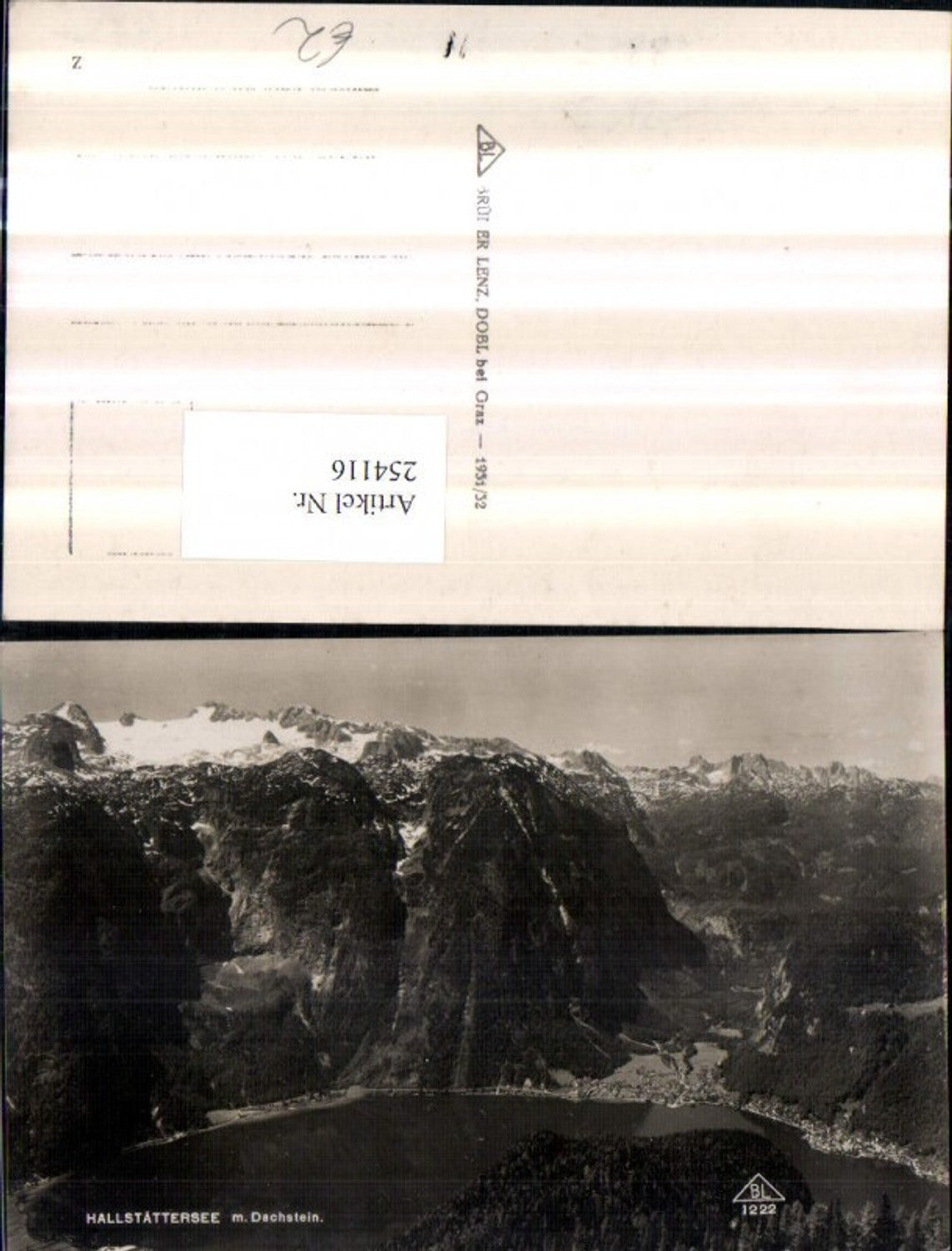 254116,Hallstättersee See m. Dachstein Bergkulisse b. Hallstatt