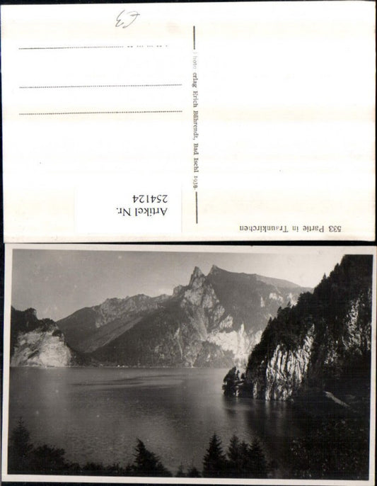 254124,Partie in Traunkirchen See Bergkulisse