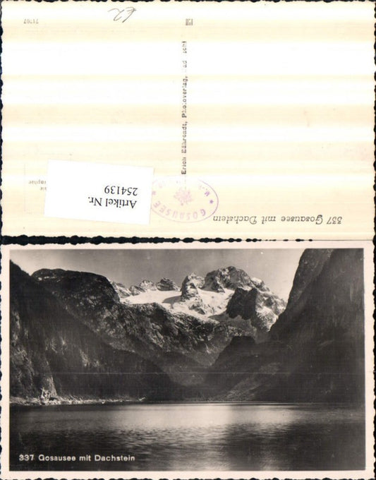 254139,Gosausee See b. Gosau m. Dachstein Bergkulisse