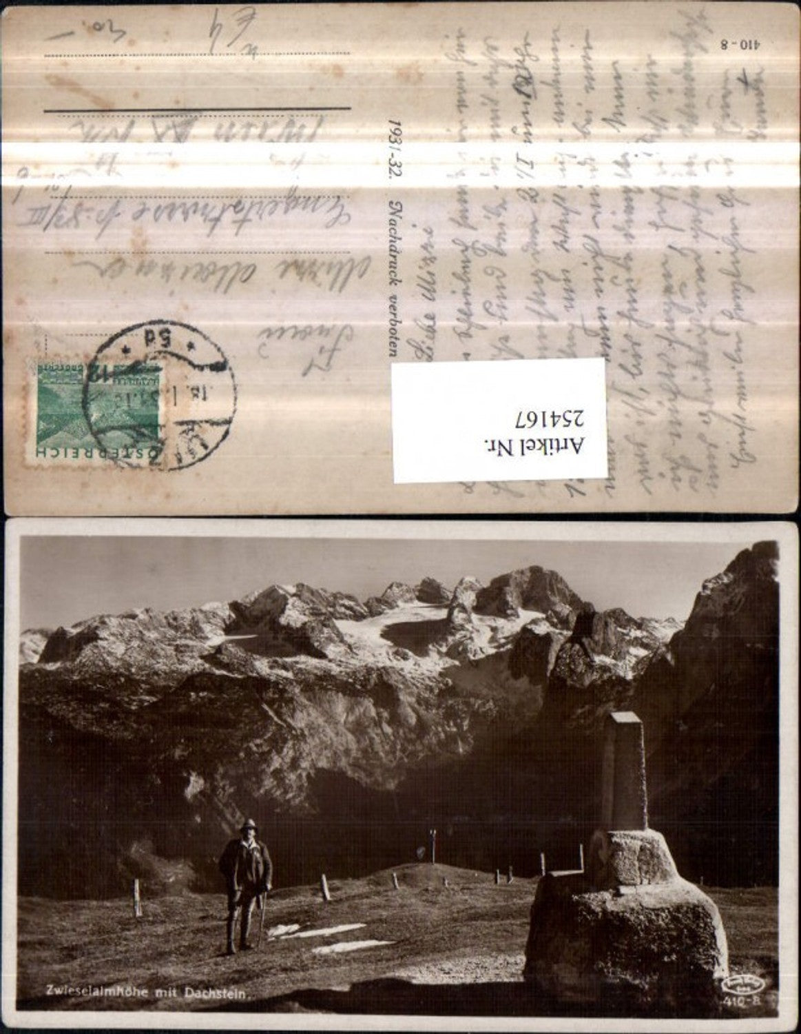 254167,Zwieselalmhöhe m. Dachstein Bergkulisse b. Gosau
