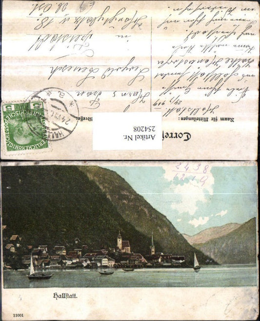 254208,Hallstatt Teilansicht