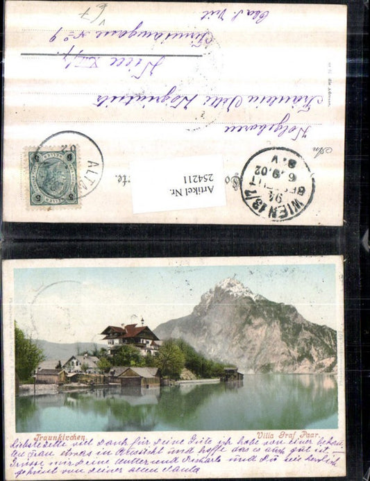 254211,Traunkirchen Villa Graf Paar pub F. E. Brandt 407