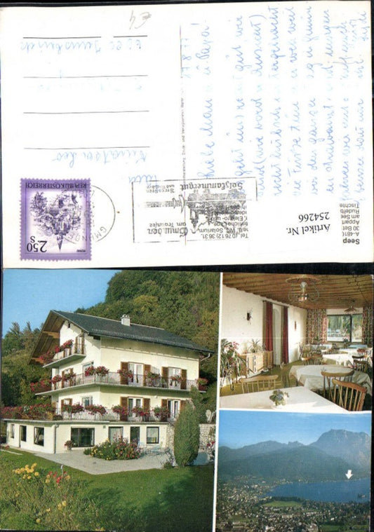 254266,Gmunden Totale Seepension Neuwirth Innenansicht Mehrbildkarte