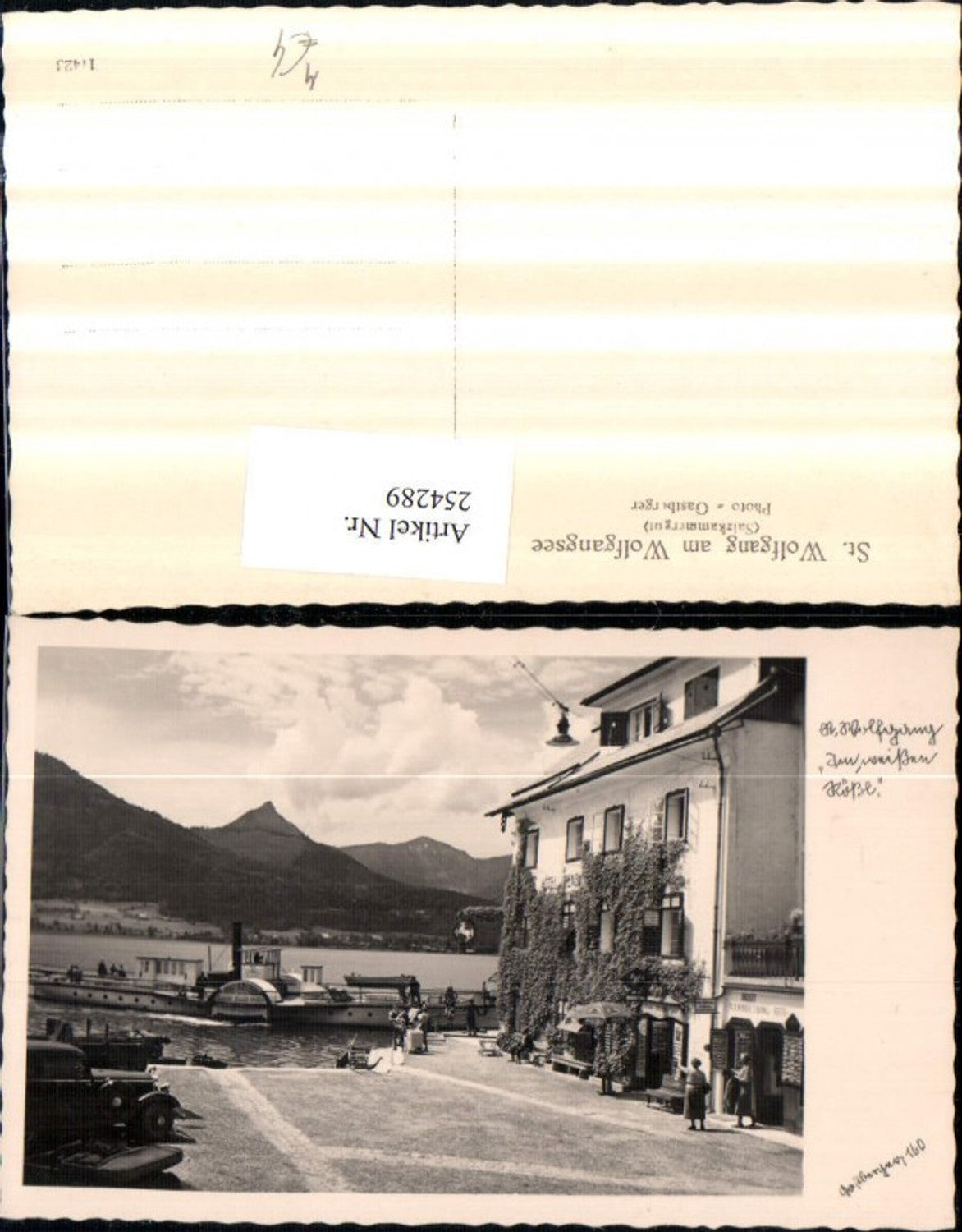 254289,St. Wolfgang am Wolfgangsee Hotel zum weißen Rössl Dampfer