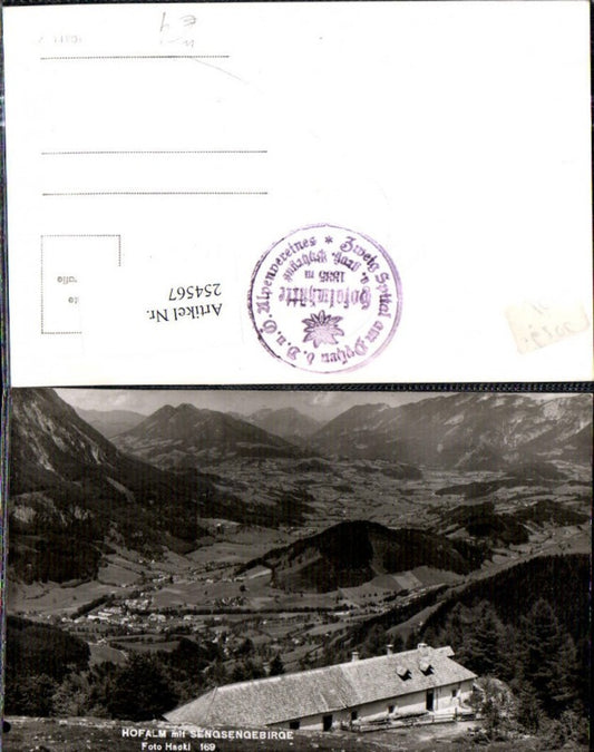 254567,Hoflam Almhütte m. Sengsengebirge b. Spital am Pyhrn pub Foto Hackl 169