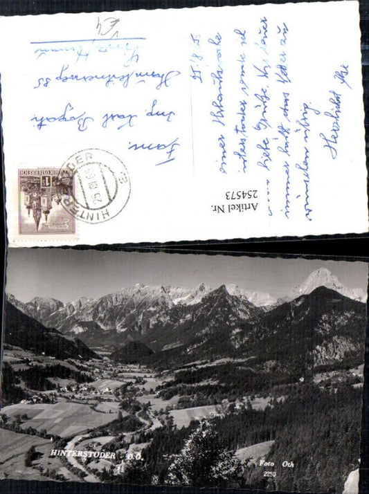 254573,Hinterstoder Totale Bergkulisse pub Foto Oth 2250