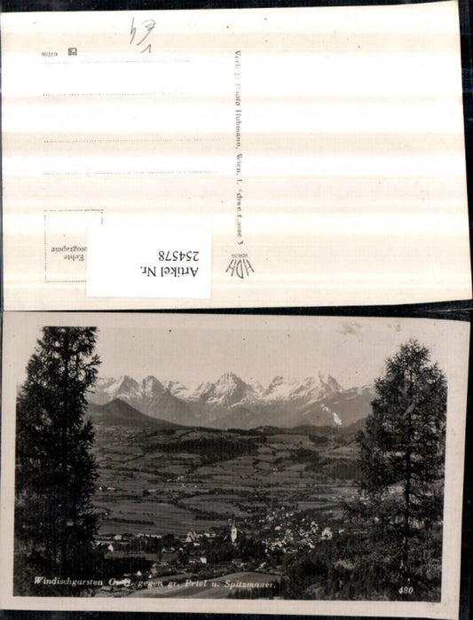 254578,Windischgarsten Totale geg. d. Großen Priel u. Spitzmauer pub Foto Hubmann 480