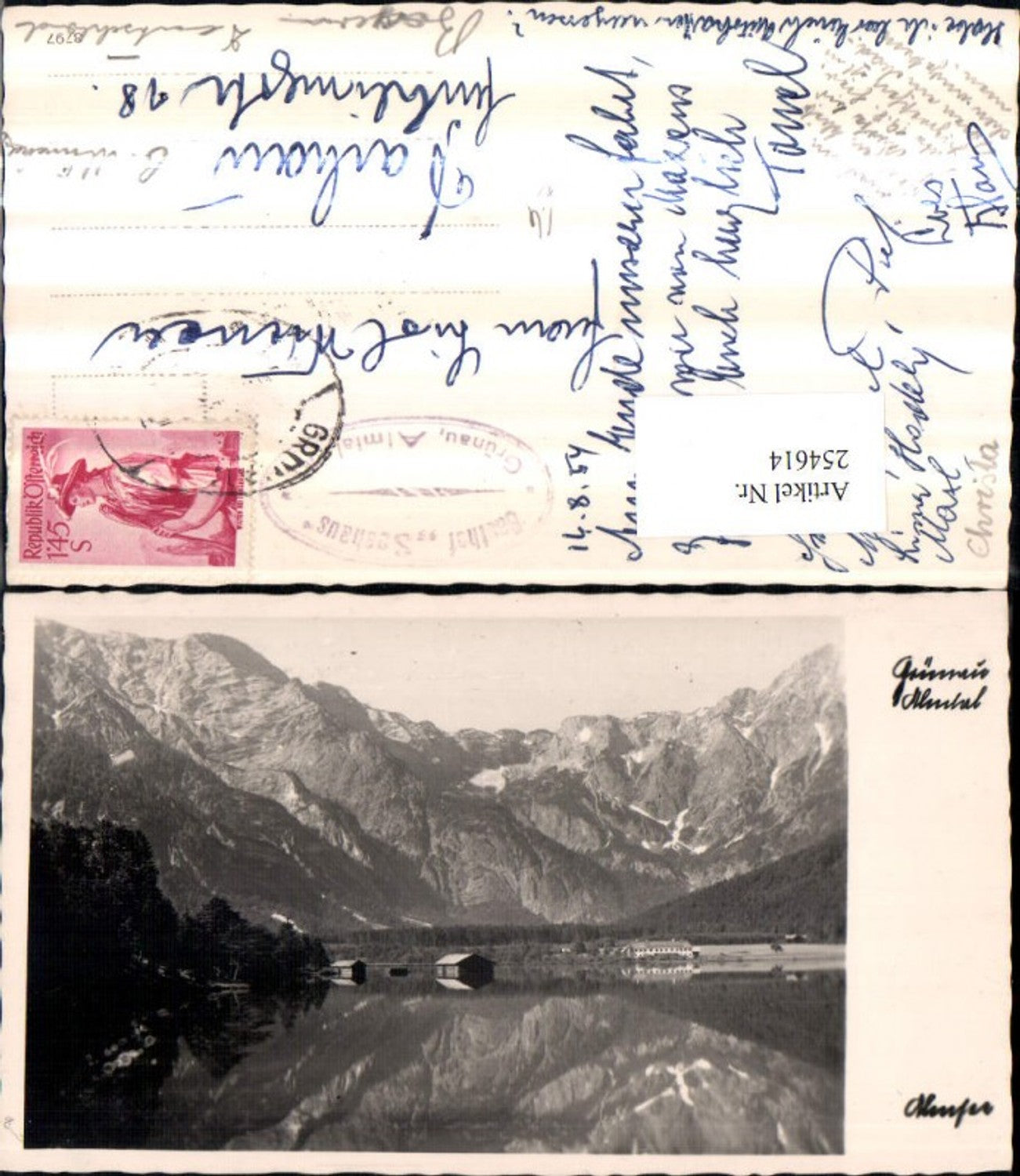 254614,Grünau im Almtal Bergkulisse