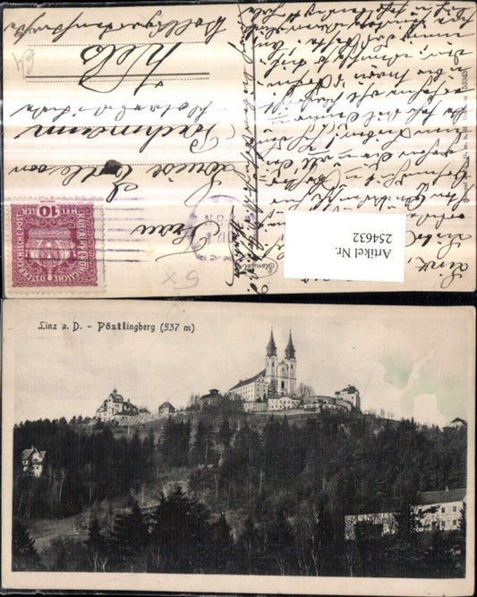 254632,Linz an d. Donau Pöstlingberg Kirche