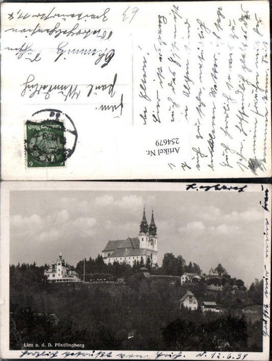 254679,Linz an d. Donau Pöstlingberg Kirche