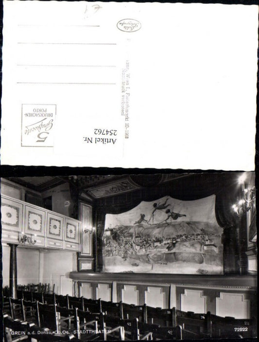 254762,Grein an d. Donau Stadttheater Innenansicht