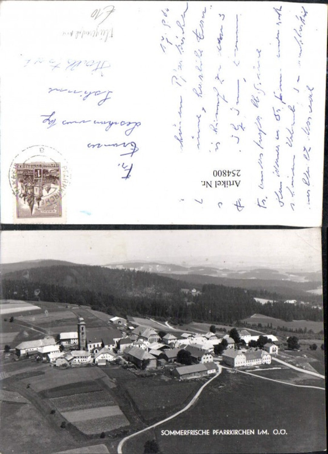 254800, Pfarrkirchen im Mühlkreis, aerial view
