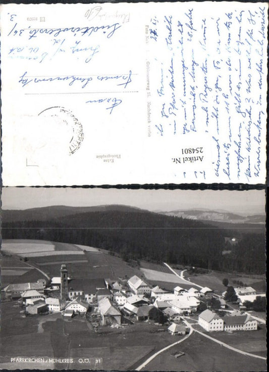 254801, Pfarrkirchen im Mühlkreis, aerial view