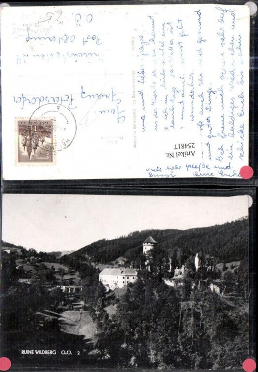 254817,Ruine Wildberg b. Kirchschlag b. Linz