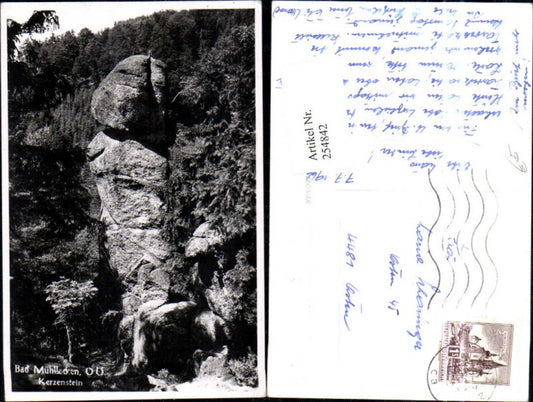 254842,Bad Mühllacken Kerzenstein Felsen