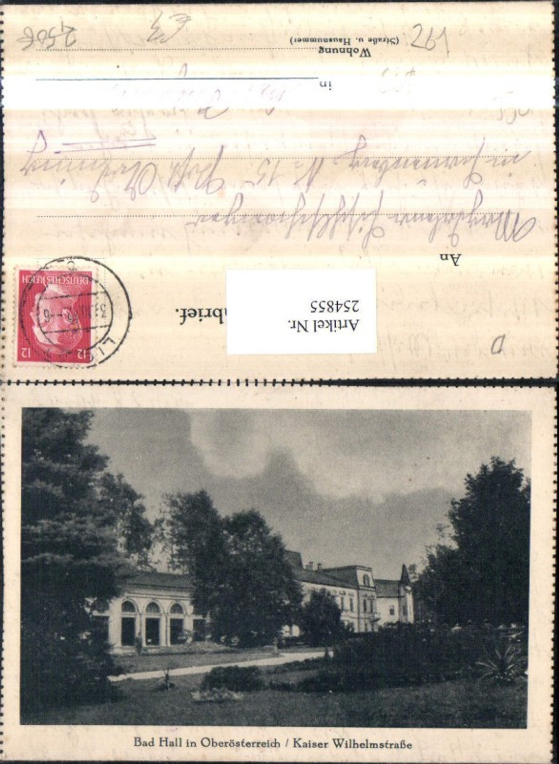 254855,Bad Hall Kaiser Wilhelmstraße