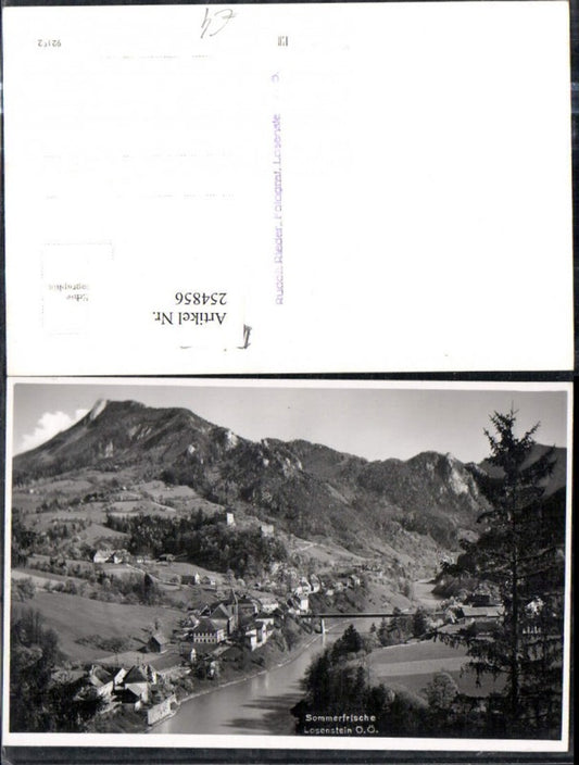 254856,Losenstein Totale Bergkulisse