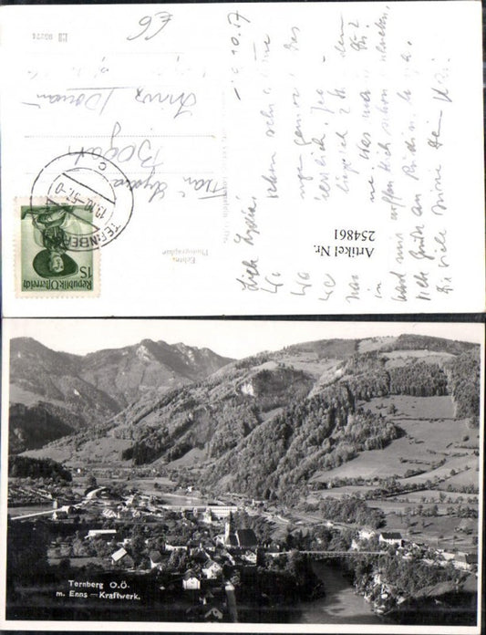 254861,Ternberg Totale m. Enns-Kraftwerk