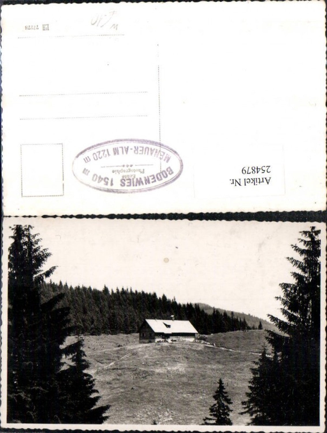 254879,Bodenwies Menaueralm Almhütte b. Weyer