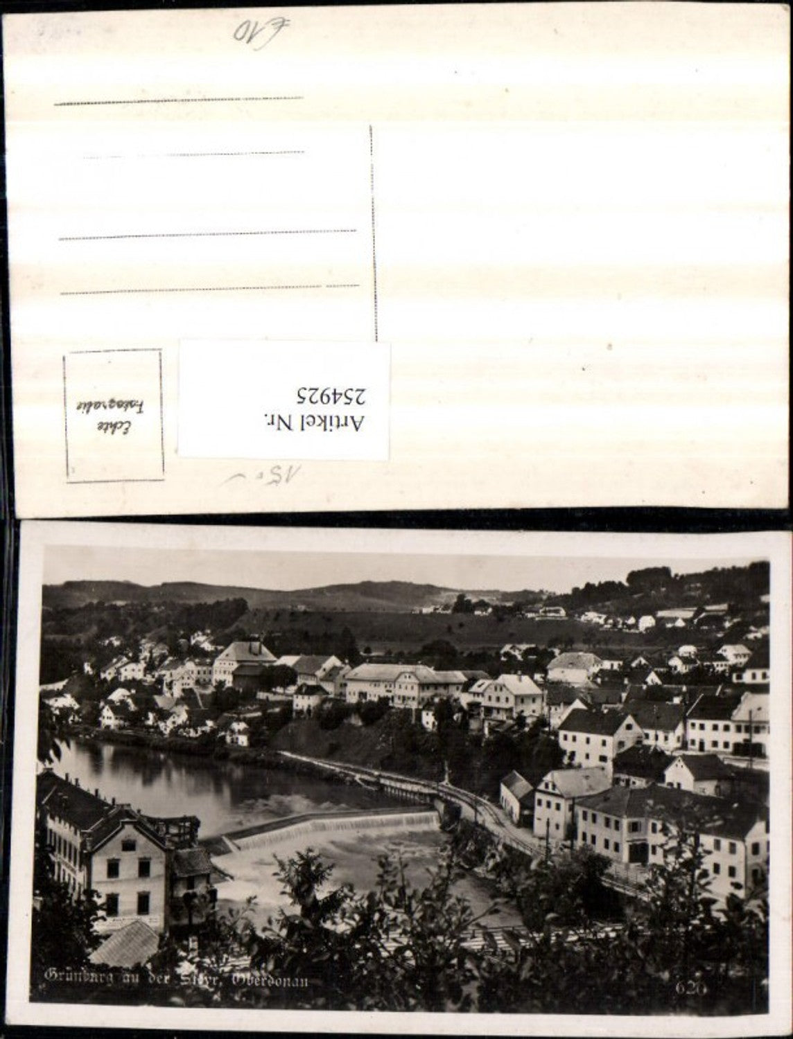 254925,Grünburg an d. Steyr b. Steinbach Totale Wehr