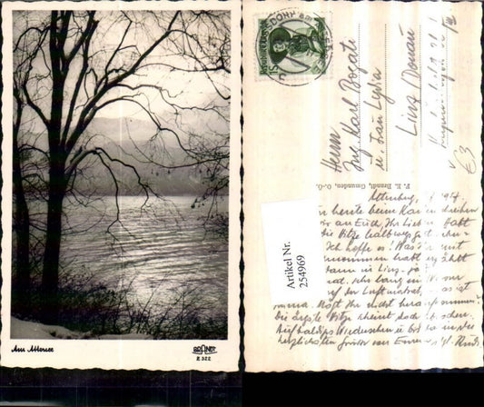 254969,Am Attersee Partie pub F. E. Brandt 322