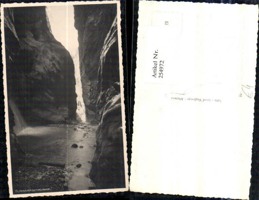254972,Burggrabenklamm Klamm Partie b. Burgau am Attersee