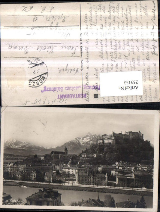 255133,Salzbug Teilansicht m. Festung Hohensalzburg