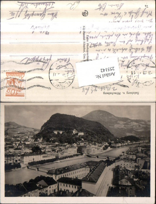 255142,Salzbug Teilansicht vom Mönchsberg pub Kilophot
