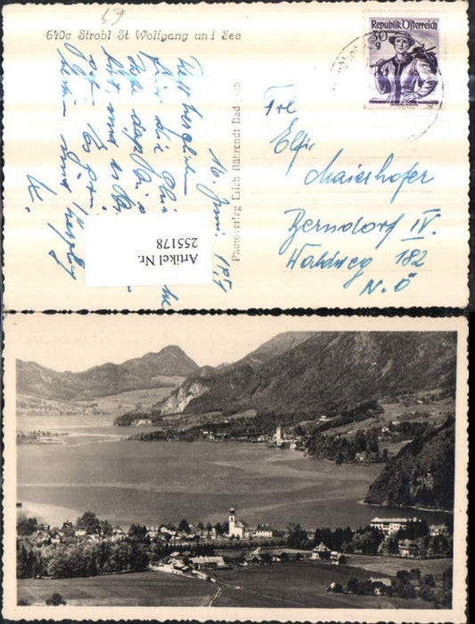 255178,Strobl Totale m. St. Wolfgang u. See