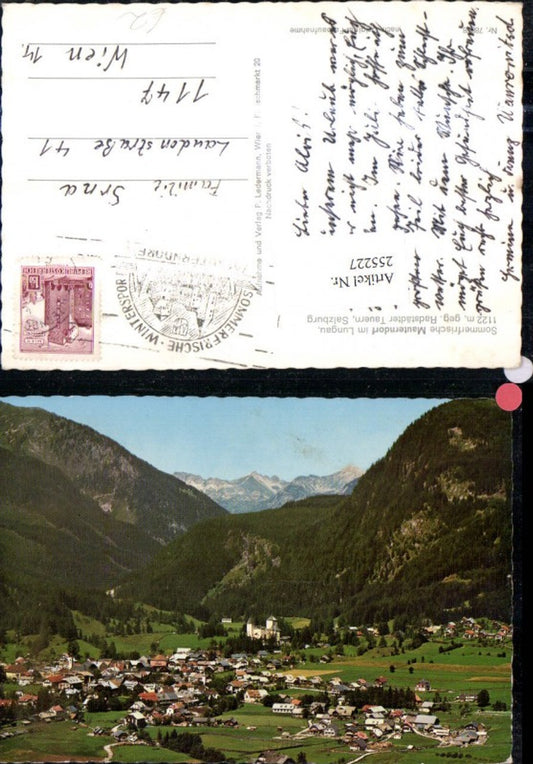 255227,Mauterndorf im Lungau Totale geg. Radstädter Tauern Bergkulisse