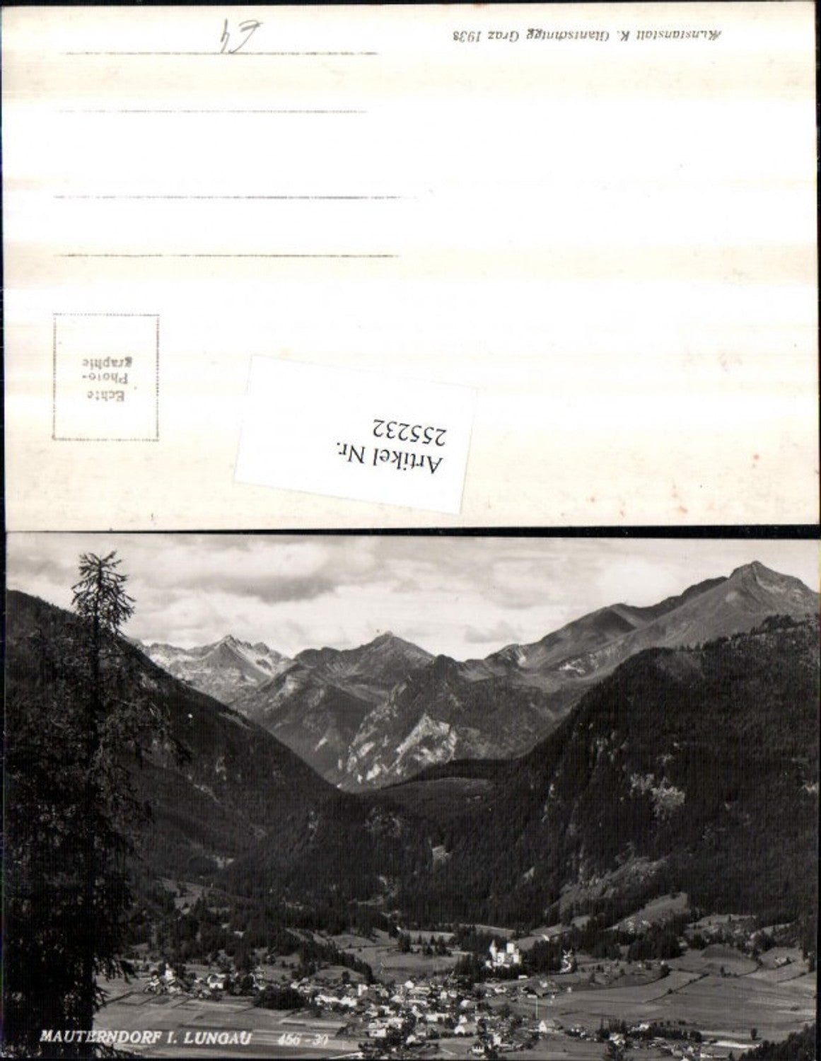 255232,Mauterndorf im Lungau Totale Bergkulisse